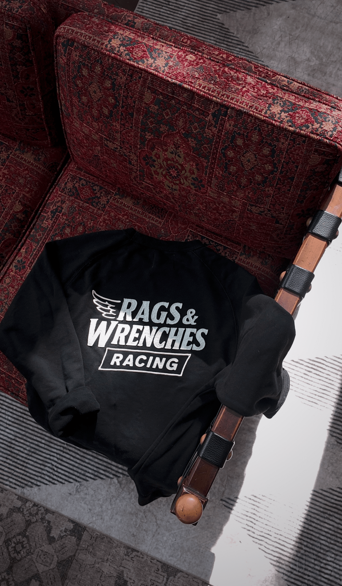 Rags & Wrenches Crewneck by The Vault - The Vault