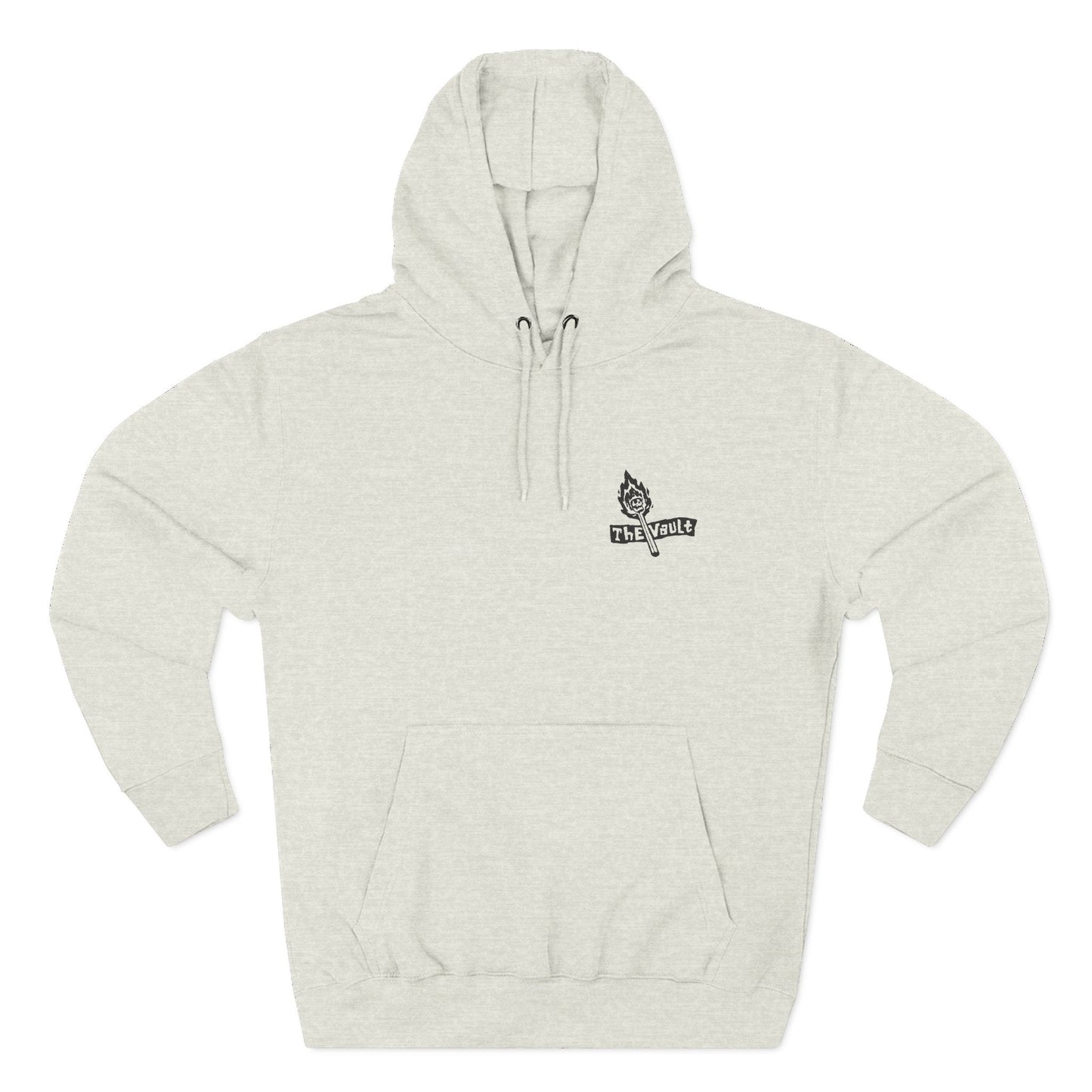 Three - Panel Fleece Hoodie - The Vault