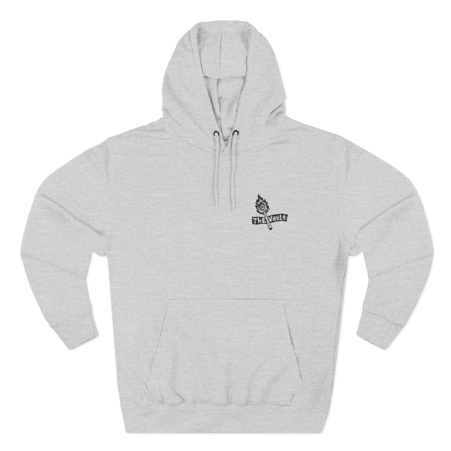 Three - Panel Fleece Hoodie - The Vault