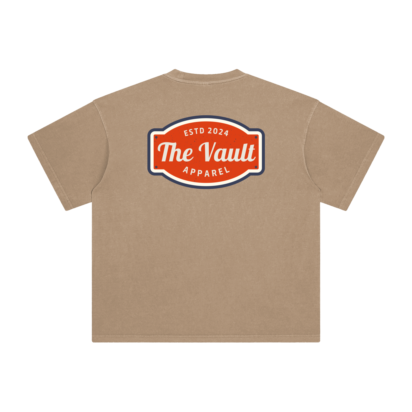 The Established Tee Brown Back