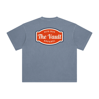 The Established Tee Navy Blue Back