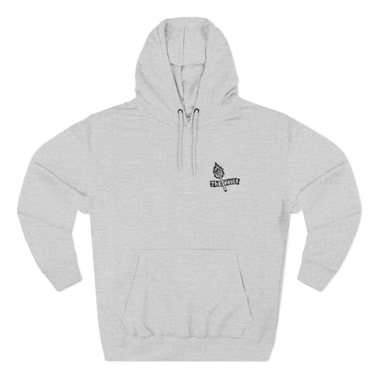 Three - Panel Fleece Hoodie - The Vault